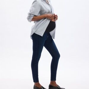 Women's Blue Maternity Jeans